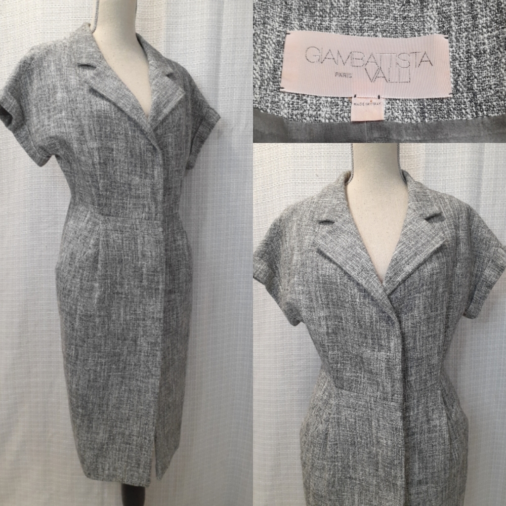 Giambattista Valli Grey Dress